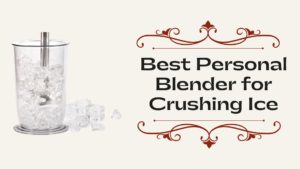 Best Personal Blender for Crushing Ice Reviews