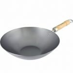 Flat bottom wok