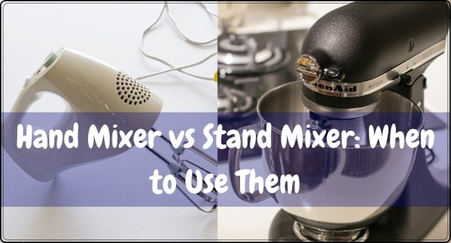 Hand Mixer vs Stand Mixer