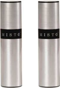 Misto Oil Sprayer, Set of Two, Silver